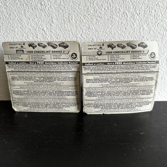 MATCHBOX MADNESS TACO BELL EXCLUSIVE SERIES 1/64 '62 CORVETTE HUMVEE NEW - Picture 2 of 2